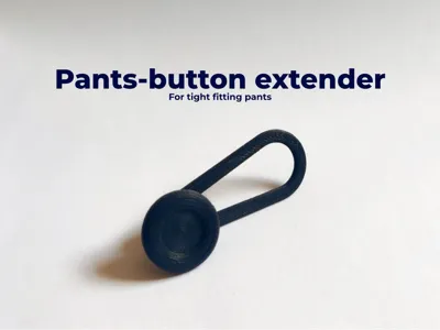 Pants-button extender