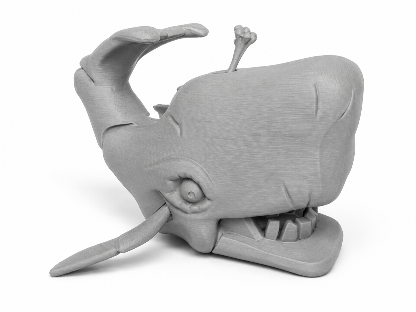 Tooned Moby Dick Whale