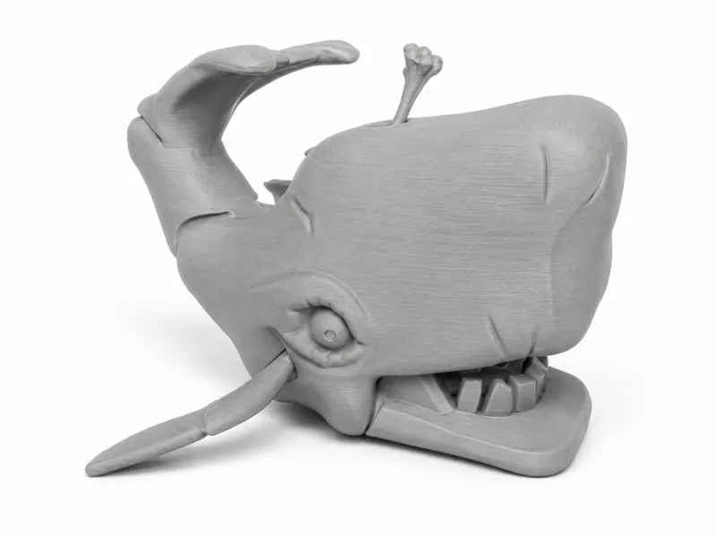 Tooned Moby Dick Whale
