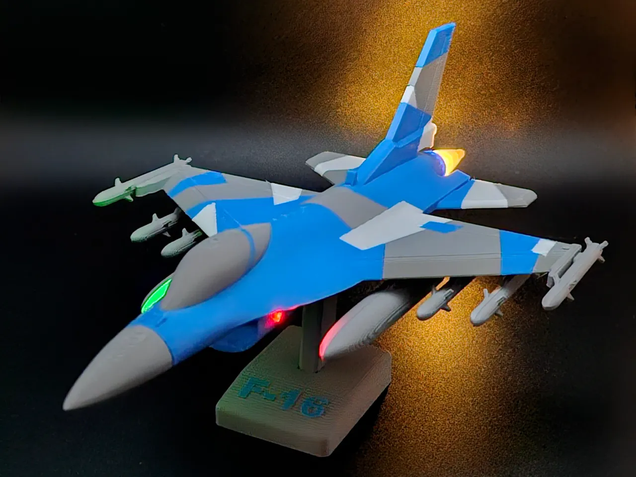 F-16 Plane Kit Card view 4