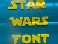 Police Star Wars - alphabet complet et chiffres — photo 1