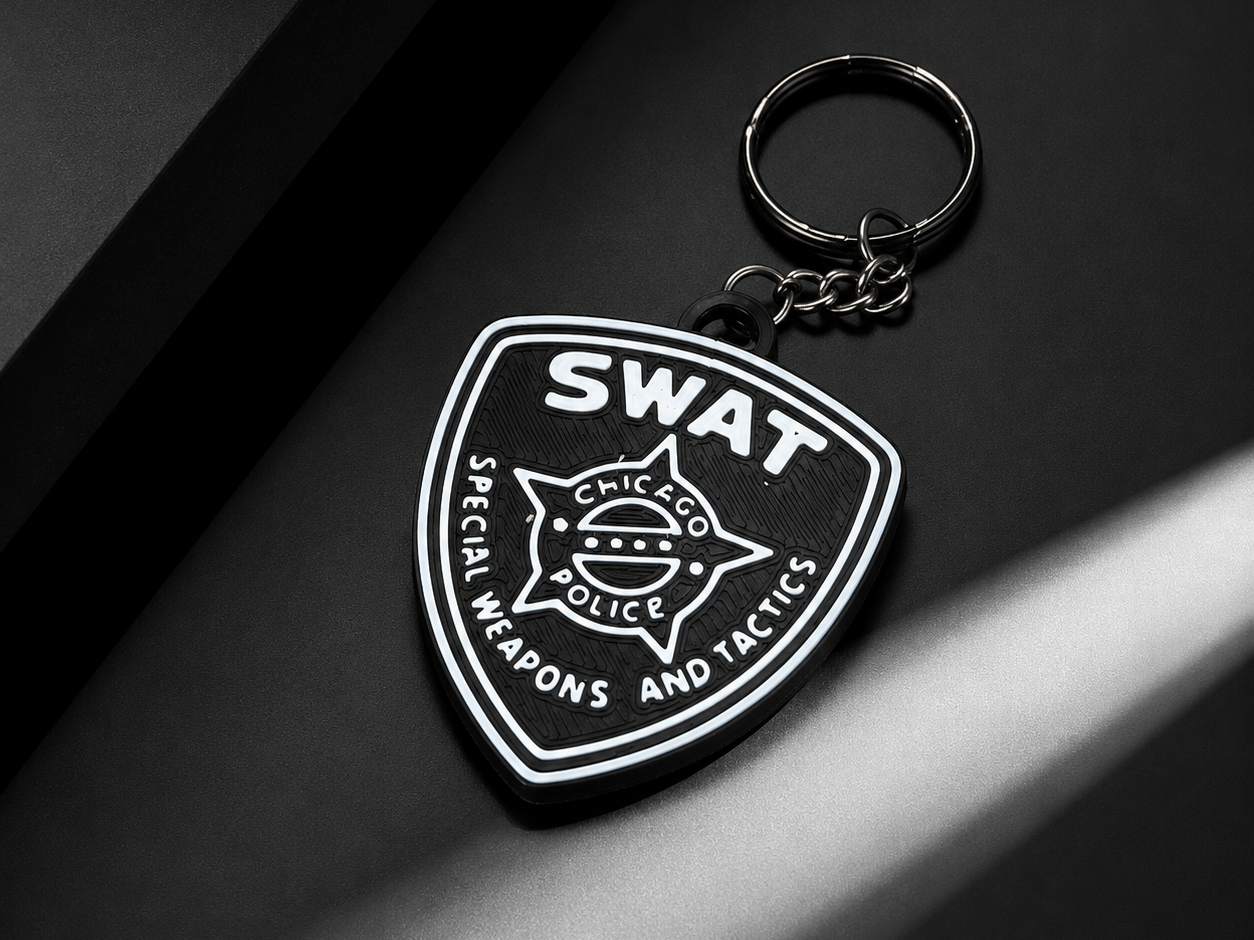 SWAT, elite special units, keychain