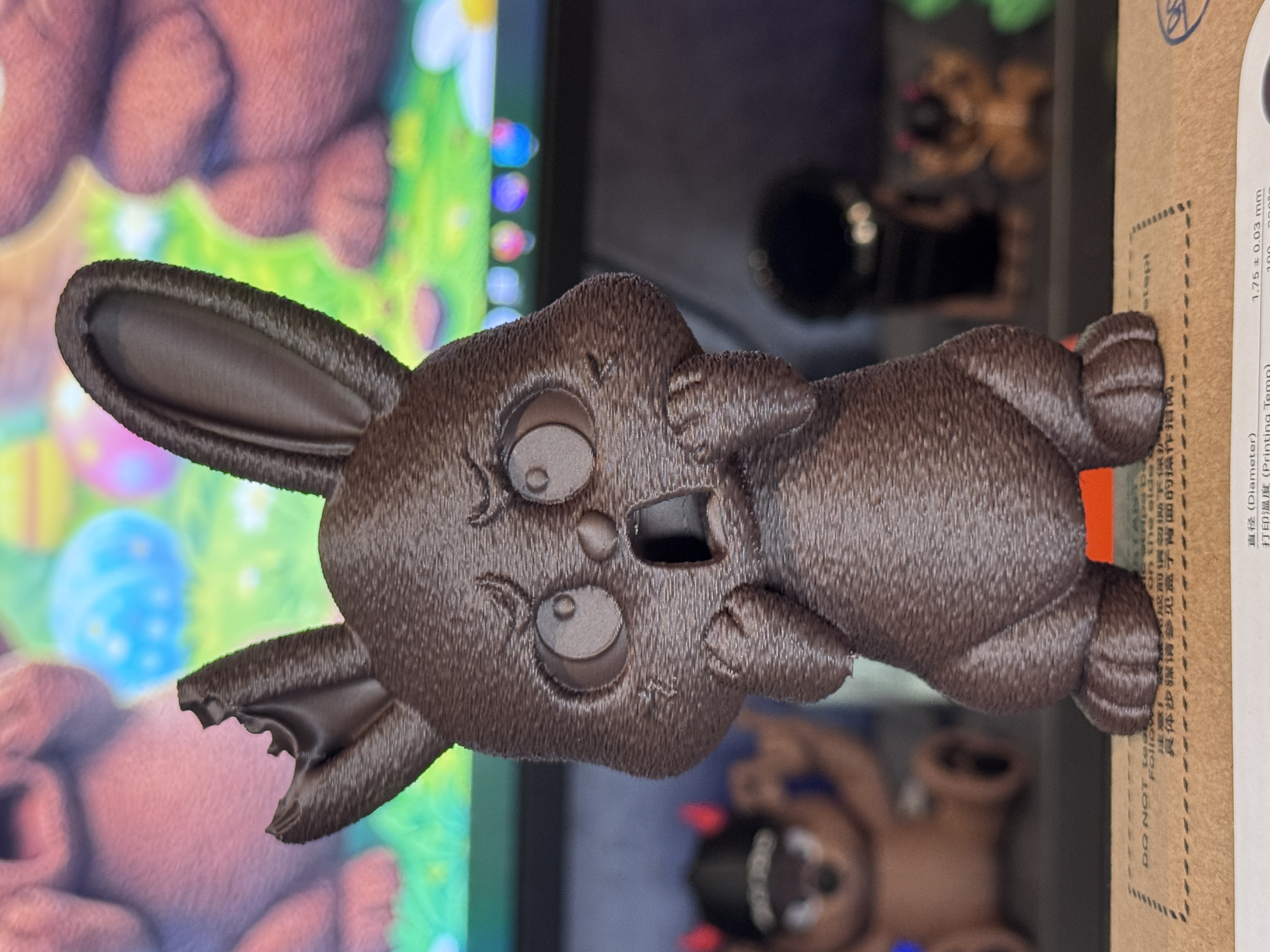 The Shocked Chocolate Bunny - Free 3D Print Model - MakerWorld
