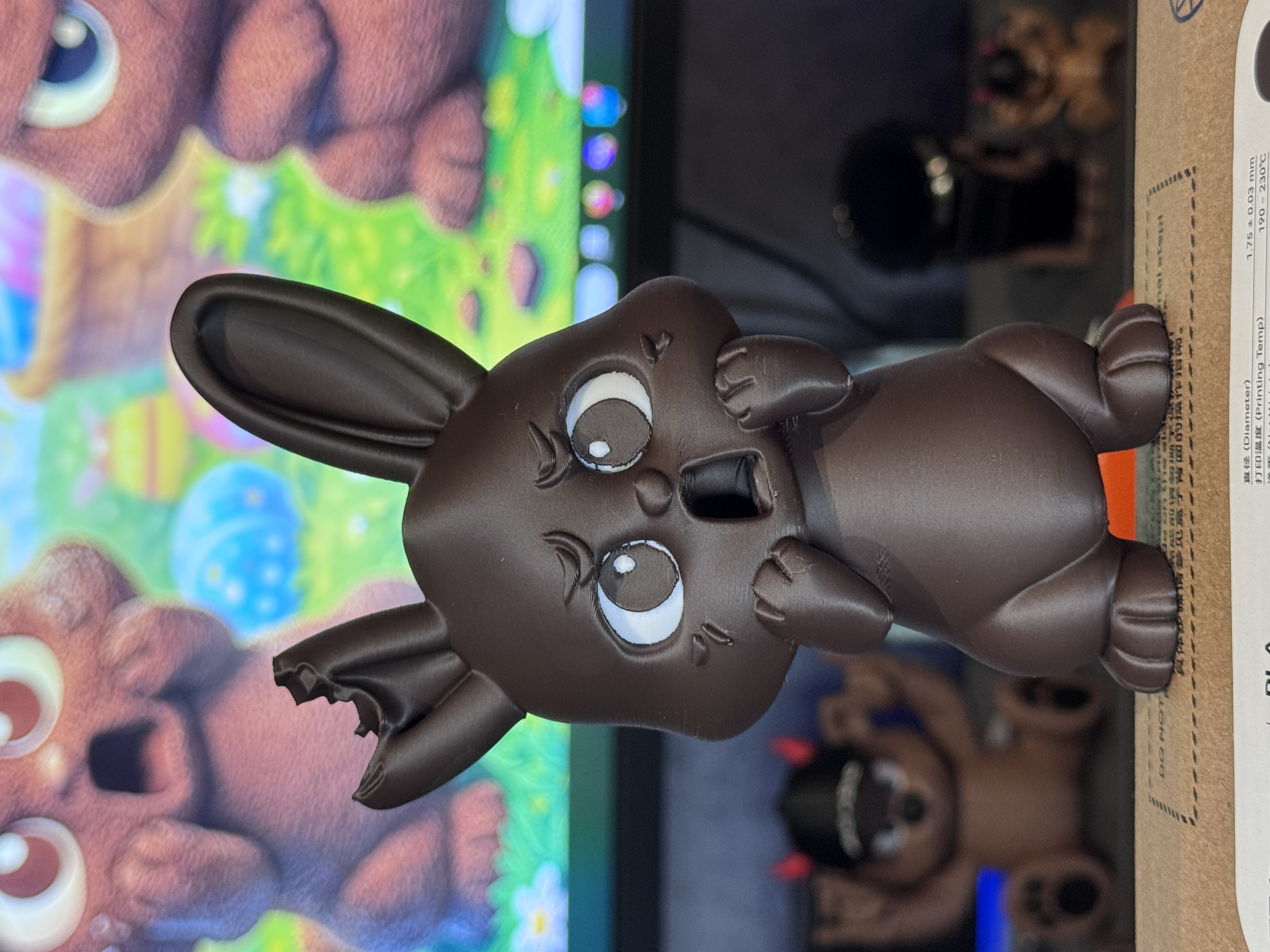The Shocked Chocolate Bunny - Free 3D Print Model - MakerWorld