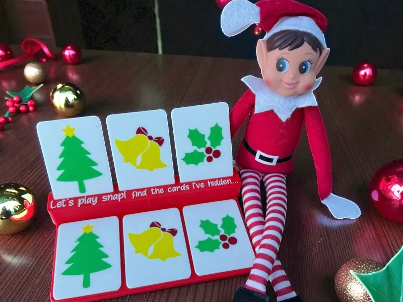 Elf Christmas game Snap! 