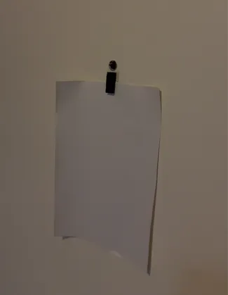 Simple Paper Hook/Holder