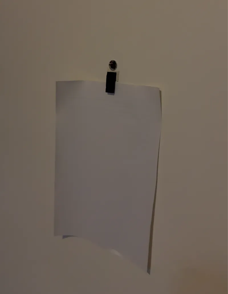 Simple Paper Hook/Holder
