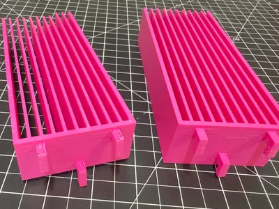 Skadis Vertical Rulers Holder - 10 Slots,