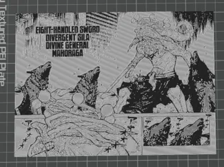Manga Panel Jujustu Kasien Mahoraga