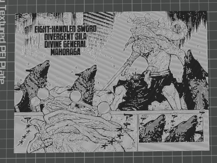 Manga Panel Jujustu Kasien Mahoraga