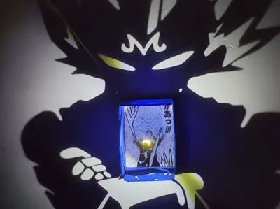 Majin Vegeta Shade Lamp version 2