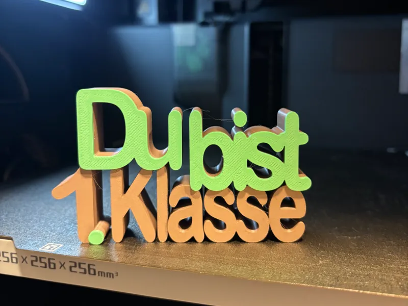Du bist 1. Klasse | Deko zur Einschulung