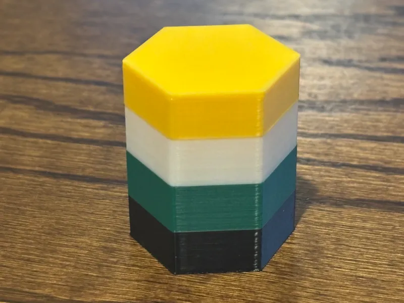 Hexagon AMS test print