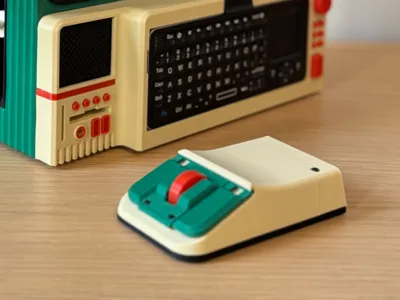 Retro Futuristic Mouse