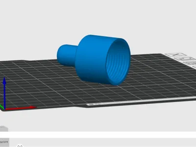 1 inch female to 16 male fitting