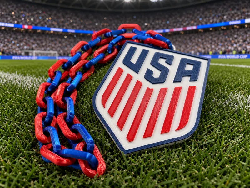 USA National Soccer Hype Chain