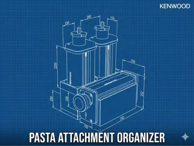 Kenwood Pasta Attachments Expert Kit Organiser 