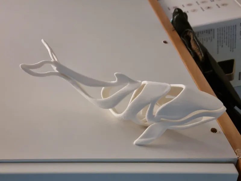 Whale Sculpture