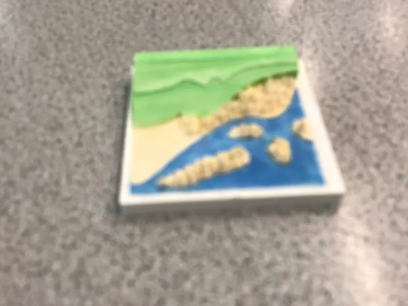 hills and sea landscape