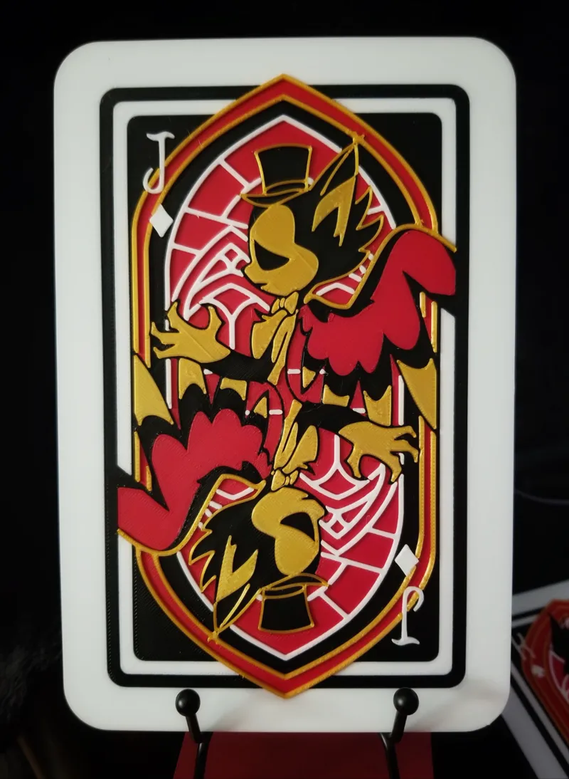 Husk Hazbin Hotel Playing Card 