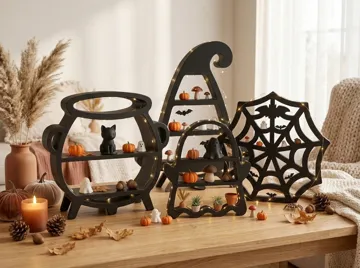 Estante o repisa: Spiderweb Shelf – Halloween Decor — vista de referencia 3