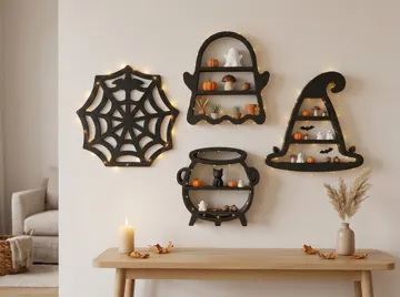 Estante o repisa: Spiderweb Shelf – Halloween Decor — vista de referencia 5