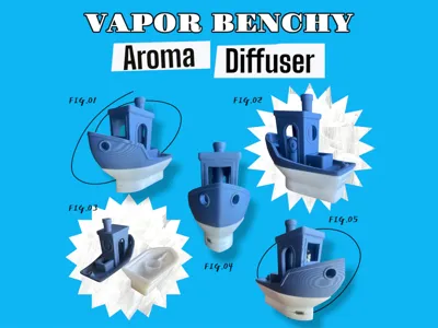 Benchy vapor aroma diffuser