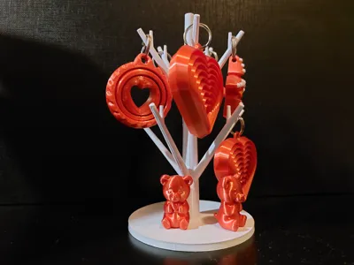 Versatile Keychain & Jewelry Display
