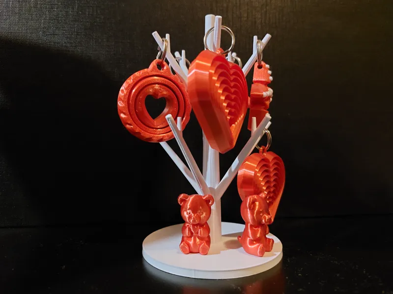 Versatile Keychain & Jewelry Display