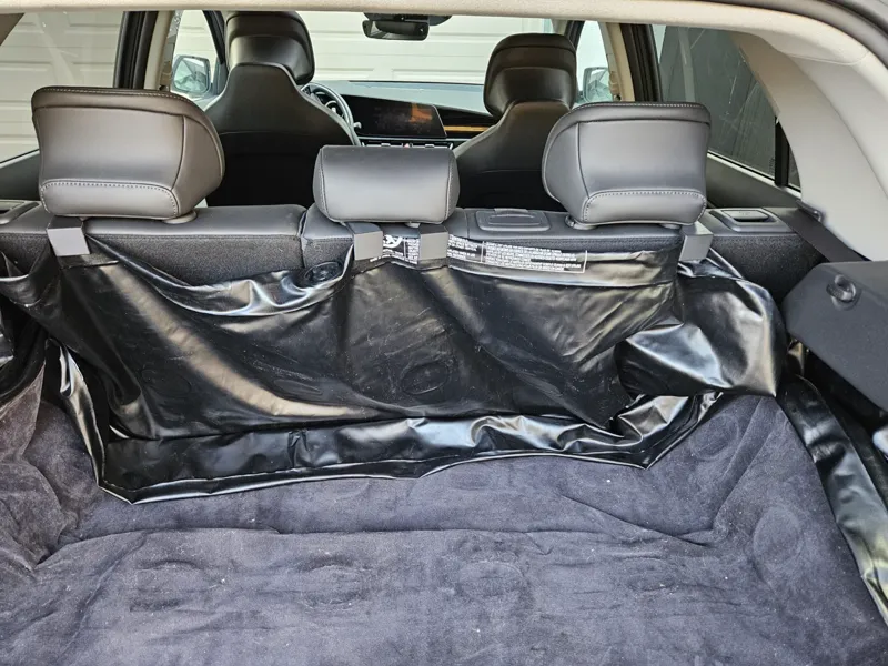Car trunk protection lining holder clips.