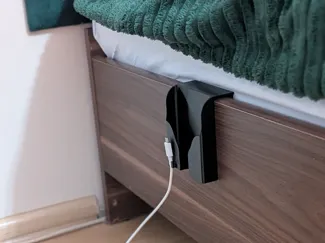 Bedside Phone Holder - Hook Over Bed Frame