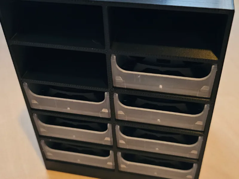 Razor pack storage container (single/double column