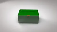 Boîte de rangement polyvalente avec couvercle et fente à billet — photo 2