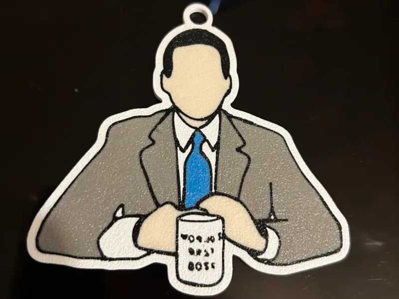 Michael Scott Keychain