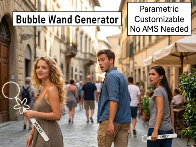 Parametric Bubble Wand Generator - Fun For Summer