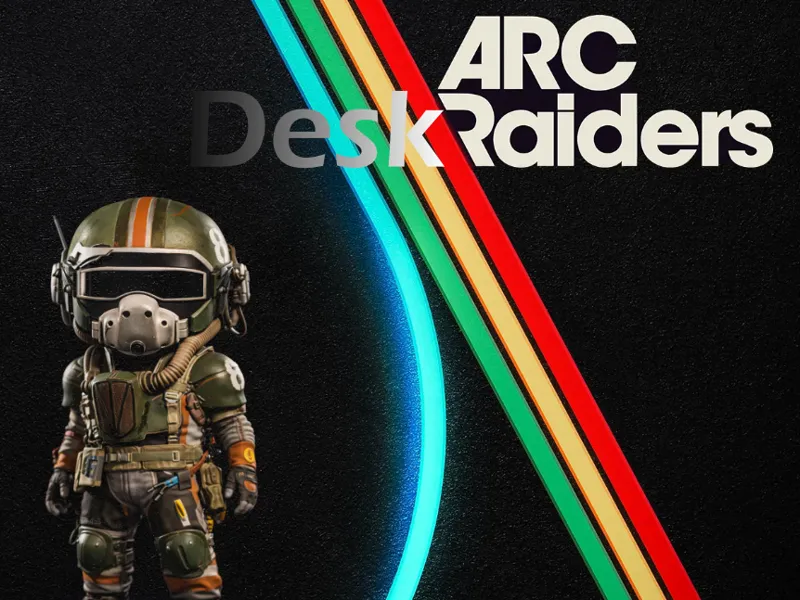 Desk Raiders / Arc Raiders Torpedo Skin - Figur 