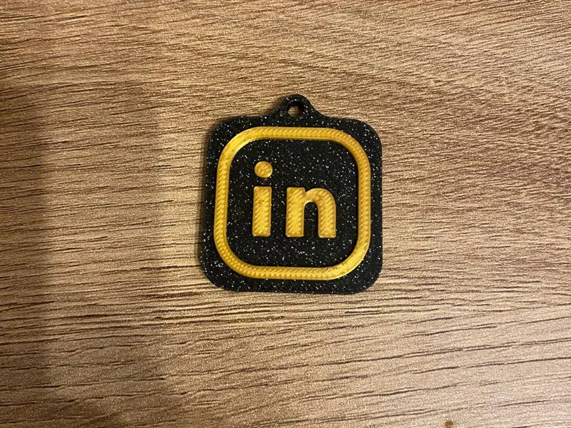 NFC keychain Linkedin