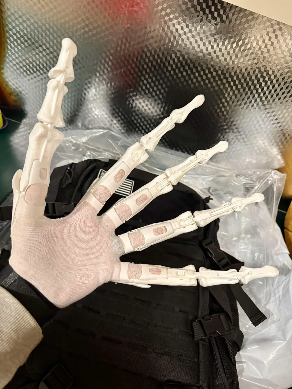 Skeleton Skin for Articulated Hand Remixed by Faran3D - MakerWorld