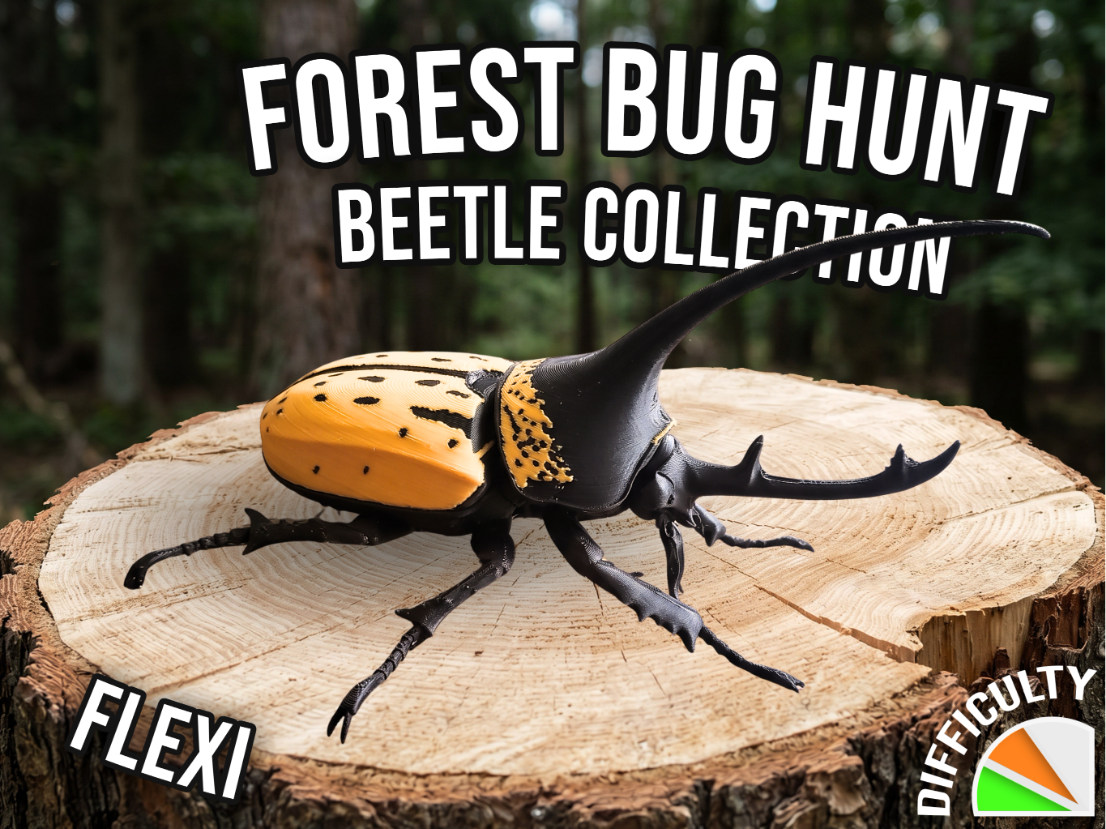 Realistic Flexi Hercules Beetle