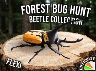 Realistic Flexi Hercules Beetle