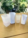 Small Cache Pot Sleeve Wavy Texture