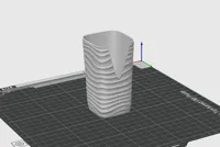 Small Cache Pot Sleeve Wavy Texture No Peep Hole