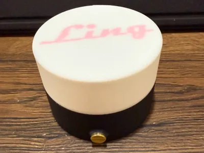 Personalized Signature Camping Lamp