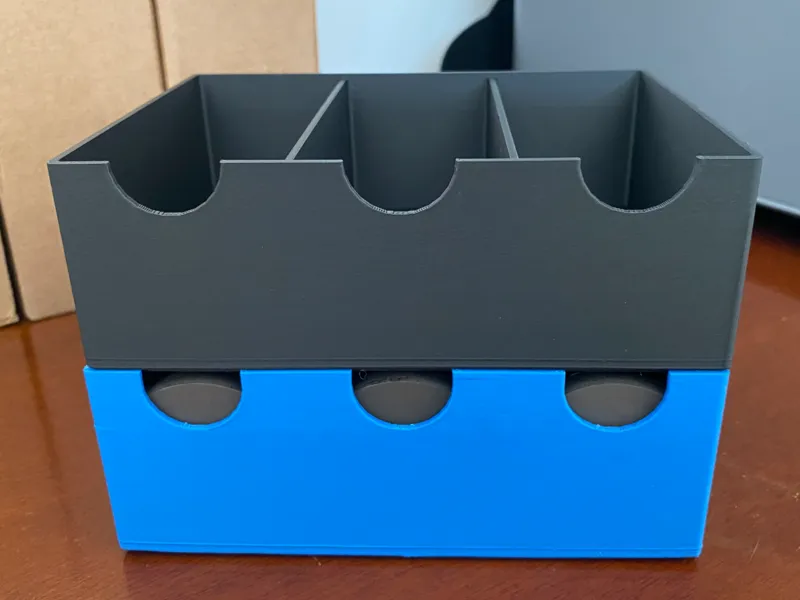 光敏章收纳盒