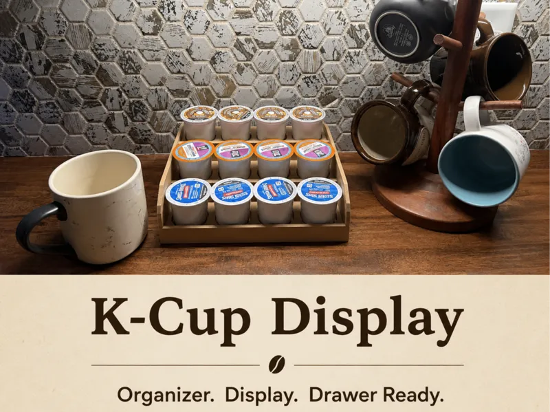K-Cup Pod Display & Organizer
