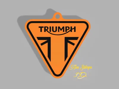 Triumph Keychain multicolor