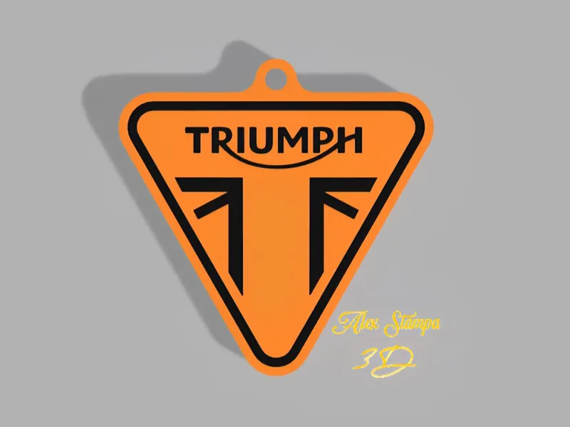 Triumph Keychain multicolor