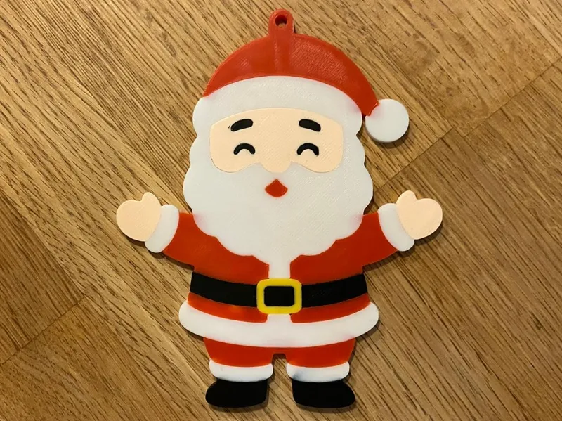 Weihnachtsmann Deko Aufhänger