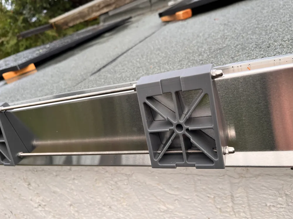 Ladder Protector Steel Sheet metal ladder protection by Holzarbeiter - MakerWorld