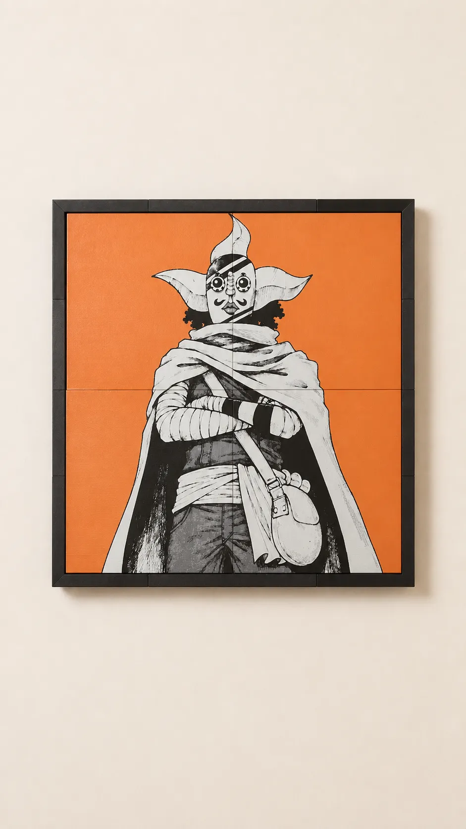 Usopp - HueForge Wall Art | 40x40cm view 3